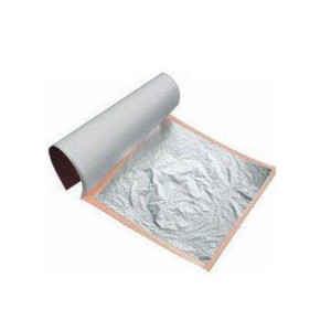 Foite Argint Alimentar 8.6 x 8.6 cm, 5 buc