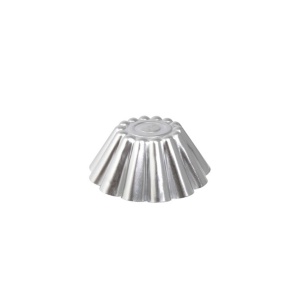 Forma Coacere Briosa Mare Margini Evazate, Ø 12 x H 5.50 cm, Aluminiu