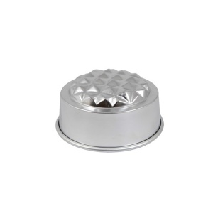 Forma Coacere Model Diamant, Ø 18 x H 9 cm, Aluminiu