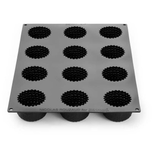 Forma Pavoflex 30x40 Regalia Ø 7 x H 4.8 cm, 12 cavitati, 140 ml - Img 3