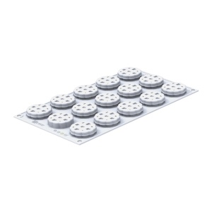 Forma Silicon Crostata XS Ø 4.4 x H 1.7 cm, 15 cavitati x 20 ml - Img 3