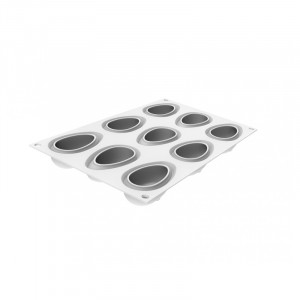 Forma Silicon Judi 7.5 x 4 x H 2.5 cm, 9 cavitati, 40 ml - Img 3