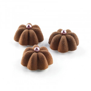 Forma Silicon Mini Charlotte Mignon Ø 3.5 x H 1.5 cm, 77 cavitati, 8.5 ml (SQ034) - Img 1