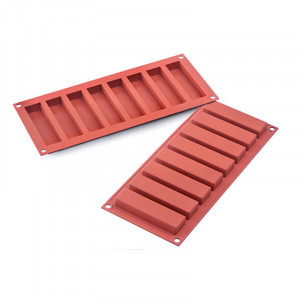 Forma Silicon Snack Fantasy 10x2.6xH1.6cm, 8 cavitati (SF184)