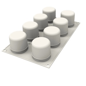 Forma Silicon Sweet Layers Ø 5.5 x H 5.5 cm, 6 cavitati x 120 ml - Img 3