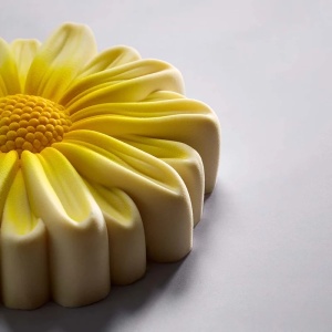 Forma Silicon Tort 3D Floris Ø 20 x H 4.7 cm, 1000 ml - Img 4