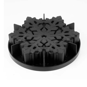 Forma Silicon Tort 3D Fulg de Nea Ø 20.8 x H 4.7 cm, 1100 ml - Img 3
