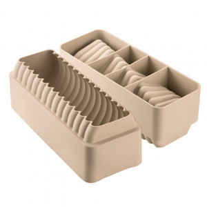 Forma Silicon Trunchi 3D Corallo 24.5 x 9 x H 9 cm, 1400 ml - Img 2