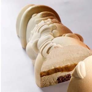 Frosty hóember 3D szilikon tortaforma, 25,3 x 11 x H 7,6 cm, 1100 ml - Img 6