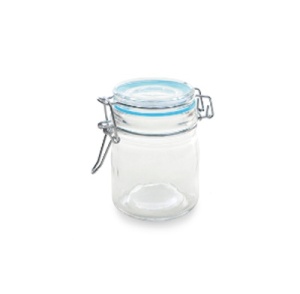 Glass Jar with Airtight Lid, H 9.5 cm, 160 ml - Img 2