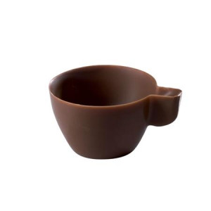 Kis csokoládé csokoládé teáscsésze Ø5xh3.2cm - Polikarbonát forma - Img 2