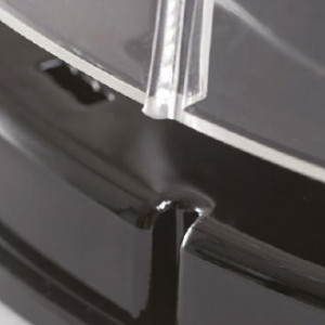 LolliPops/CakePops Holder, 27 Products, Black Plastic, 3 Shelves, 22.5 x H 11 cm - Img 5