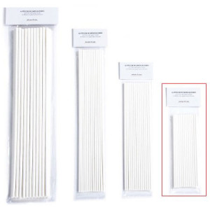 LolliPops / CakePops Paper Chopsticks, R 0.4 x L 15.2 cm, Set 25 pcs - Img 1