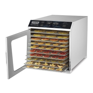 Masina deshidratat Fructe / Flori / Legume cu 10 tavi, 800W, Waring - Img 2