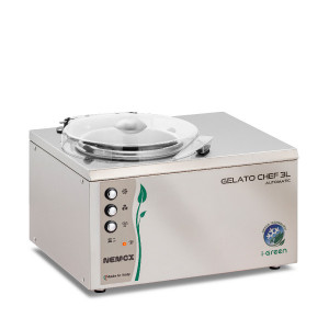 Masina Inghetata cu Bol Detasabil si Depozitare 3 Kg / ora, GELATO Chef 3L Automatic i-Green