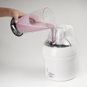 Masina Uz Casnic Inghetata si Sorbet 1.5 Litri Alb, DOLCE VITA - Img 2