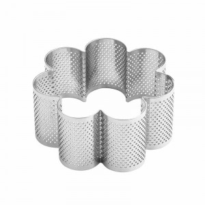 Mikroperforált keret Tarte Viennoiserie Johan Martin Virág Ø 10 x H 4,5 cm