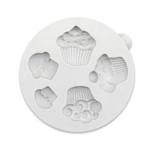 Mould Silicone Baking Cupcakes, 5 Decorations - Img 4