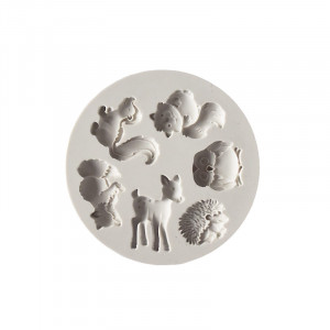 Mulaj Silicon Animale de Padure, Ø 2 - 3.5 cm, 6 Subiecte - Img 2