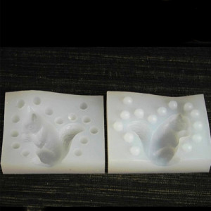 Mulaj Silicon Veverita 3D, Ø 6.5 x H 6 cm - Img 2