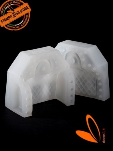 Mulaj Silicon Vintage 3D Bag, 10.3 x 5.7 x H 11.5 - Img 2