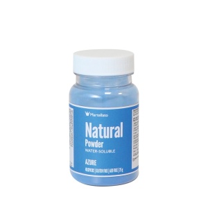 Natural Water Soluble Colouring Powder Blue Blue 25 g