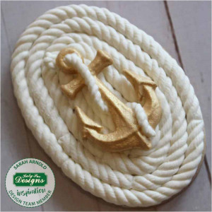 Nautical Decor Silicone Moulding - Anchors, 2 Pieces Ø 7 and 8.5 cm - Img 3