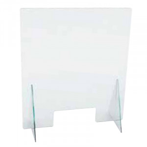 Paravan Protection and Anti-Collision Straight Corners with Window, L80xH70xW30cm - Img 1