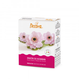Pasta Zahar Flori Alba, Gum Paste Gata Preparata, 200 gr