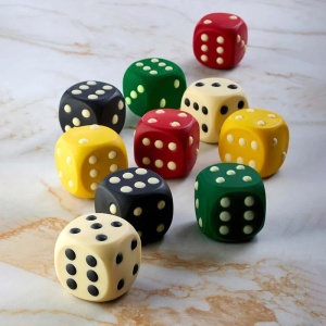 Pavoflex mould 30x40cm Dice 20 cavities, 5 x 5 x H 5 cm, 120 ml - Img 5