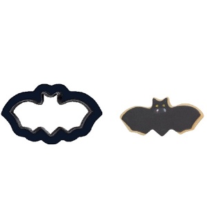 Plastic Halloween Halloween Cutters - Lilac, 5.5 x 2.5 x H 2.2 cm - Img 2