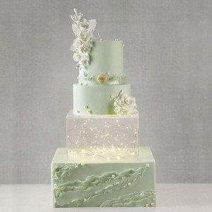 Plexiglas Cake Stand 3 tiers 35 - 25 - 15 x H 15 cm - Img 2