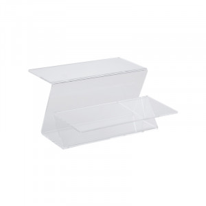 Plexiglas sideboard holder Transparent Fold 33 x 34 x H 18 cm