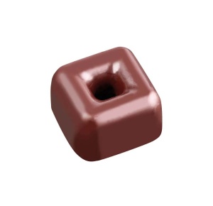 Polikarbonát forma Iconic Range 21 Praliné négyzet, 2,6 x 2,6 x H 1,6 cm, 10 gr, 2,6 x 2,6 x H 1,6 cm, 10 gr. - Img 3