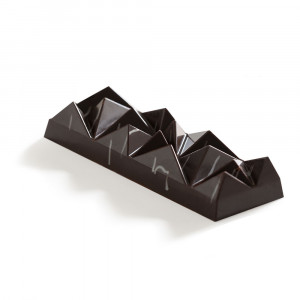 Polycarbonate chocolate mould, 8.5x3cm, 5 indentations, 20x12xH2cm - Img 4