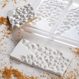 Polycarbonate mould ChocoBAR Fragment Range - 3 Tablets - Img 2