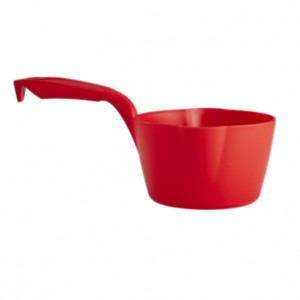 Round Graded 1 Litre Round Chair, Red Plastic, Ø 15.5 cm - Img 3