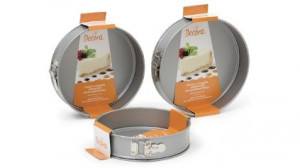 Round Round Tray with Straight Edges and Removable Base, Ø 25.5 x H 7 cm, Non-stick Steel - Img 2