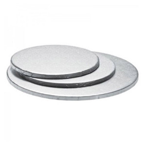 Round Silver Round Cake Plate, Ø 30 x H 1.2 cm - Img 3