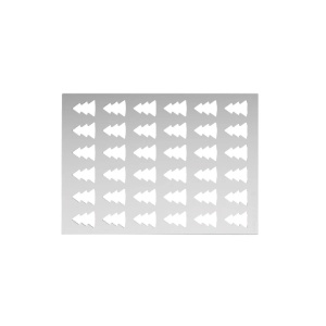 Sablon Silicon Brad Christmas - 36 декорации 3,5 x 2,5 x H 0,2 cm - Img 2