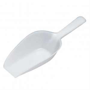 Scafa cu Baza Plata 1520 gr, Material Plastic Alb