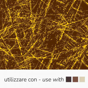 Set 30 Folii Transfer Decor Ciocolata Galben, 34 x 26.5 cm