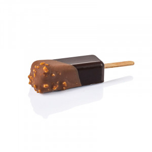 Set of 2 Silicon Brick Mini Ice-cream moulds on stick 35 ml, 16 cavities - Img 2