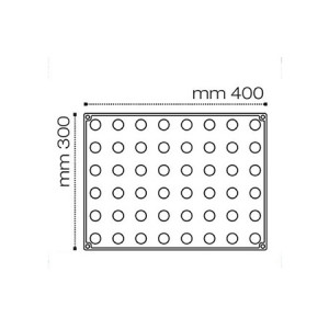 Sfere Ø 5cm - Forma Silicon 30x40cm, 20 cavitati - Img 3