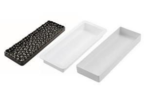 Silicon Cake Tin 3D Thousand Bubbles 30 x 10 x H 3.6 cm - Img 2