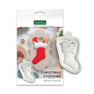 Silicon Christmas mould - Santa Sock, Ø 6 cm - Img 1