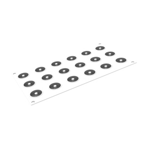 Silicon Donuts mould Ø 3.4 x H 1.6 cm, 18 cavities x 12 ml - Img 2
