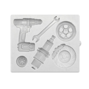 Silicon Industrial Grinder - Mechanical Grinder Ø 2 - 5.5 cm, 6 Decorations - Img 3