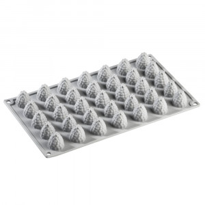Silicon mould Gourmand Blackberry/ Raspberry Ø 2.4 x H 2.7 cm, 35 cavities - Img 2