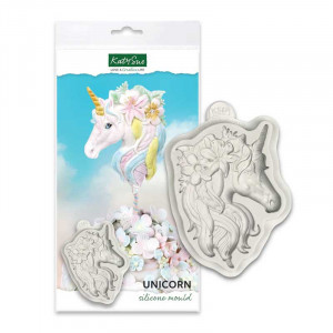 Silicon Unicorn mould, 1 subject 12 x 8 cm - Img 1